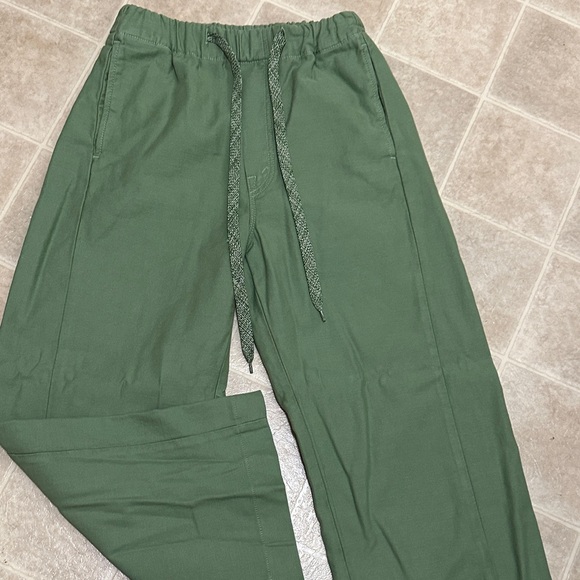 MOTHER Women's Green Ankle Pants - Picture 2 of 7